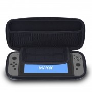 Blulu EVA Hard Shell Tough Pouch Carrying Case for Nintendo Switch, Grey