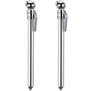 Hotop Tire Gauges Tire Pressure Gauges, Pencil Style, 2 Pack