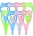 Hotop 8 Pieces Mascara Shield Applicator Eyelash Brush Curler Guard Applicator Plastic Eyelashes Tool, 4 Colors