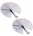 Hotop 2 Pack 32 Blades Stainless Steel Feeler Gauge Dual Marked Metric and Imperial Gap Measuring Tool