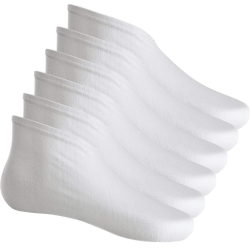 Hotop 3 Pairs Cotton Socks Lotion Absorbing Moisturizing Socks Spa Socks for Dry Feet, White
